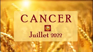 CANCER♋ JUILLET 2022🤿 IMPERATRICE et Sérendipité [upl. by Nagram213]