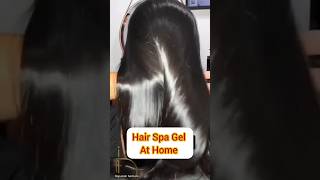 Natural Hair Spa Gel at home🥰haircare hairtips haircaretips hair hairspa hairstyles haircut [upl. by Aicert]