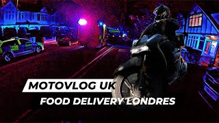 O que está acontecendo com o DELIVERY FOOD em LONDRES Baixo pagamento e poucas entregas  MOTOVLOG [upl. by Anilos963]