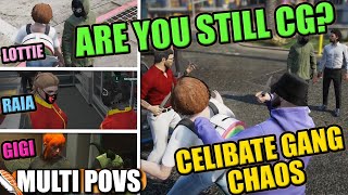 CG takes Lottie hostage to save Yuno amp the group—Crazed Celibate Gang Chaos 💀  GTA 40 NoPixel [upl. by Nnahteb958]