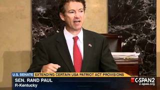 Rand Pauls Epic Speech Against The Patriot Act [upl. by Hollie639]