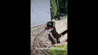 My Roundhouse engineering Bertie Athelstan at butterley gardenrailway modelrailway railroad [upl. by Noroj]