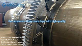 Rotary drum dryer of EMCC is high quality [upl. by Honeyman]