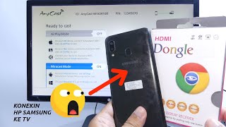 Cara Setting HDMI Dongle Anycast HP Samsung [upl. by Camala]