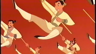 Mulan 1998 Teaser VHS Capture [upl. by Reede960]