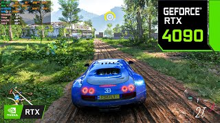 Forza Horizon 5  RTX 4090 24GB  4K Maximum Settings RTX ON  DLAA ON [upl. by Lodge512]