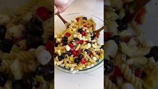 Zesty Italian Pasta Salad [upl. by Garrek]