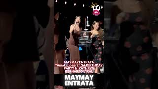 MAYMAY ENTRATA “Amakabogera” SA BIRTHDAY PARTY NI KATHRYN BERNARDO VIRAL [upl. by Anhavas877]