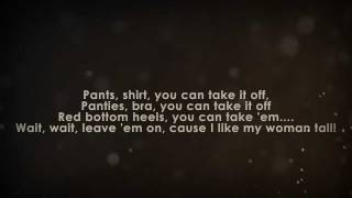 Chris Brown  Strip ft Kevin McCall Lyrics Video [upl. by Aicened]