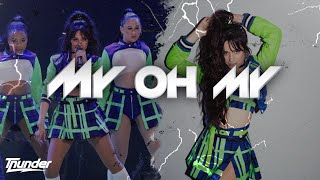 Camila Cabello  My Oh My Lyrics ft DaBaby [upl. by Merv954]