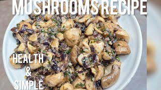 COOKING MUSHROOMS RECIPEPERFECT SIMPLE BETTER THAN MEAT 🥩 [upl. by Kciredec]