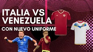 NUEVA camiseta Adidas ¿Qué pienso La Vinotinto vs ITALIA [upl. by Eissert]