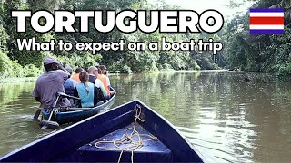 Costa Ricas Amazon Experience Tortuguero Wildlife Boat Tour [upl. by Waller]