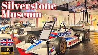 Silverstone Museum Walking Tour Formula 1 Experience UK motor racing Silverstone Circuit 4K Part 2 [upl. by Ainerbas]