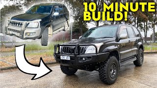 BUILDING A LANDCRUISER PRADO IN UNDER 10 MINUTES [upl. by Pratt]