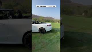 Mercedes AMG E53 Cabriolet  E53 AMG  Mercedes AMG E53 Convertible Sports Car  AMG  FIRST DRIVE [upl. by Kovacev896]