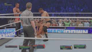 WWE 2K23 PS5 SmackDown Brawling Brutes VS Imperium wGunther [upl. by Enyaht]