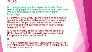 equity theory [upl. by Eddra]