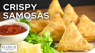 Perfect Samosa Recipe for Beginners  Samosa Folding Technique  Comfort Food Favourites [upl. by Sumahs494]