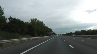 Driving On The M5 From J31 A30 A38 To Gordano Services J19 Portbury Bristol Somerset England [upl. by Iran]