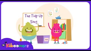 Tidy Up Clean Up Song  THE KIBOOMERS Preschool Songs for Circle Time [upl. by Atillertse]