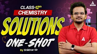 Solutions Chemistry Class 12  Chapter 2  CBSE NEET JEE [upl. by Jurgen]