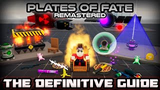 Plates of FateRemastered  The Definitive Guide as of version v172 [upl. by Atlee]