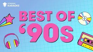 BEST OF 90s MUSIC  Karaoke with Lyrics Hosted by StingrayKaraoke [upl. by Maryann]