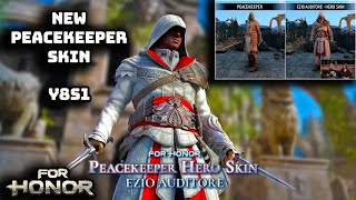 For Honor  New Peacekeeper Skin  Y8S1 TU2  Assassins Creed [upl. by Duvall]