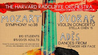 2013 Dvorak Violin Concerto  Stella Chen amp HarvardRadcliffe Orchestra  I Allegro ma non troppo [upl. by Theodor]