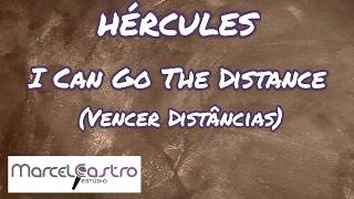 Go The Distance Vencer Distâncias  Piano Karaoke [upl. by Lokkin]