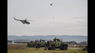 Prikaz naoružanja vojne opreme i sposobnosti dela jedinica Vojske Srbije u Nišu [upl. by Anehta805]