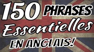 Apprendre langlais  150 phrases essentielles en anglais pour débutants 🇬🇧 🇬🇧 🇬🇧 ✔ [upl. by Blackmore326]