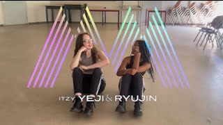 MIX amp MAX Yeji amp Ryujin Dance Cover Full Frame Ver Collab Lunai amp Nini Dance Covers [upl. by Kennan]