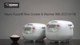 Zojirushi Neuro Fuzzy® Rice Cooker amp Warmer NSZCC1018 [upl. by Phelips]