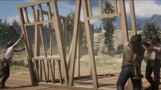 Red Dead Redemption 2 Building Johns House Epilogue [upl. by Alimac765]