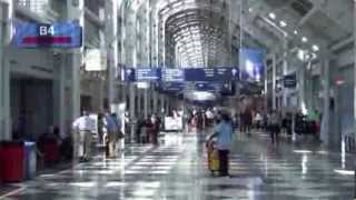 A Tour of Chicago OHare International Airports Terminals 1 2 and 3 August and September 2013 [upl. by Blankenship]