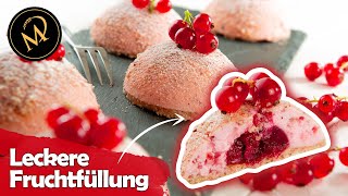 Einfaches Johannisbeer Patisserie mit Fruchteinlage [upl. by Gesner]