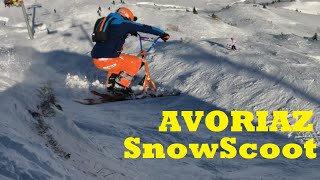 AVORIAZ SnowScoot [upl. by Enneicul]