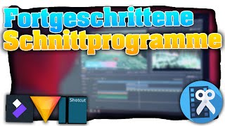 Die besten Videoschnittprogramme für angehende Filmmaker  Windows  Mac Deutsch  ConFace [upl. by Issie]