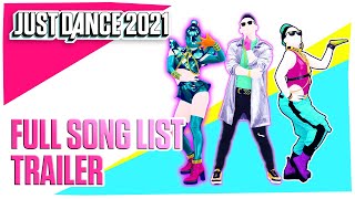 Just Dance 2021 Full Song List  Ubisoft US [upl. by Anirtak]