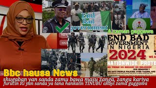 BBC HAUSA NEWS Manyan Jami an Gomnati Nigeria da shugaban sunyi zama NA gaggawa kan zanga zanga [upl. by Lyred14]