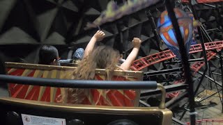 Eurosat CanCanCoaster fahrt bei Licht POV EuropaPark [upl. by Allerim412]