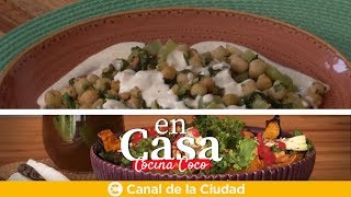 Recetas con legumbres garbanzos tibios con acelga y yogur y mucho más en Casa Cocina Coco [upl. by Dihgirb]