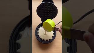 Waffle cooking youtubeshorts food shortvideo shortsfeed viralvideo youtube shorts short [upl. by Arlette]