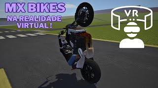 PRIMEIRO MOTOVLOG NO MX BIKES VR [upl. by Caritta634]