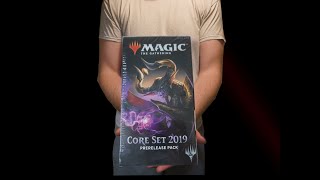 Come Build a Deck with Me Core Set 19 Pre Release Kit Opening [upl. by Daugherty]