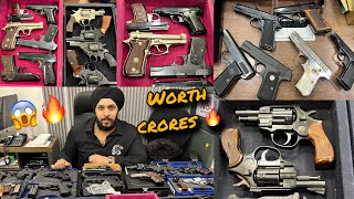 India’s Biggest Imported Real Guns COLLECTION 😱  REAL GUN HOUSE TOUR  Mauser Pistols Revolvers [upl. by Seaman]