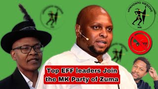 The EFF is expected to announce radical leadership changes of the party [upl. by Akerue]