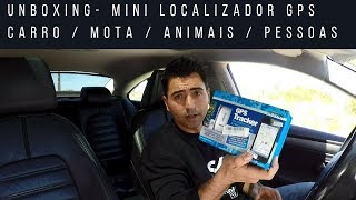 MINI Localizador GPS para carro  mota  pessoas e animais Não deixes que roubem ou desapareça algo [upl. by Breana]